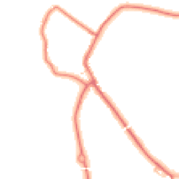 Daytime road noise heatmap for CH2 4NX