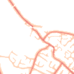 Daytime road noise heatmap for CH2 4PE
