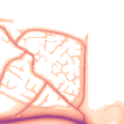 Daytime road noise heatmap for CH2 4RP
