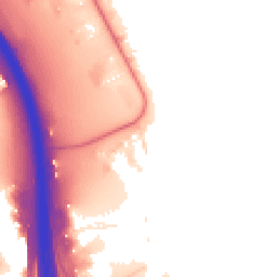 Daytime road noise heatmap for CH2 4SA