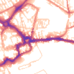 Daytime road noise heatmap for CH3 5AD