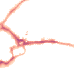 Night-time road noise heatmap for CH3 5AP