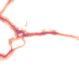 Night-time road noise heatmap for CH3 5AR
