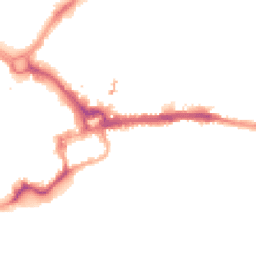 Night-time road noise heatmap for CH3 5AW
