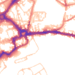 Daytime road noise heatmap for CH3 5AX