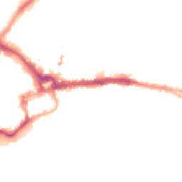 Night-time road noise heatmap for CH3 5AY