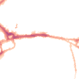Night-time road noise heatmap for CH3 5BA