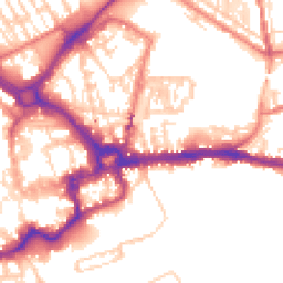 Daytime road noise heatmap for CH3 5BB