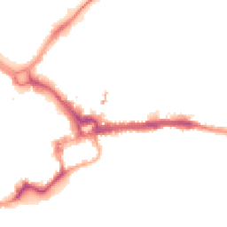 Night-time road noise heatmap for CH3 5BB