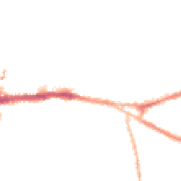 Night-time road noise heatmap for CH3 5BF