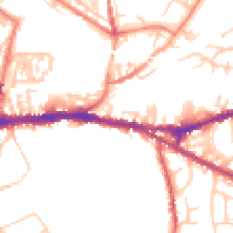Daytime road noise heatmap for CH3 5BL