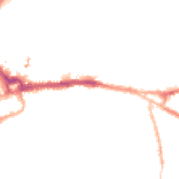 Night-time road noise heatmap for CH3 5BN