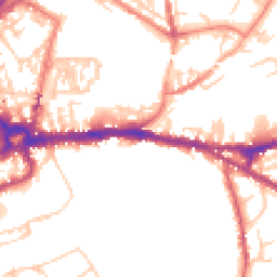 Daytime road noise heatmap for CH3 5BP