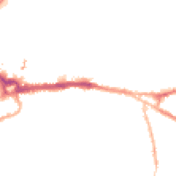 Night-time road noise heatmap for CH3 5BP