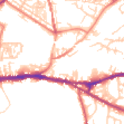 Daytime road noise heatmap for CH3 5DA
