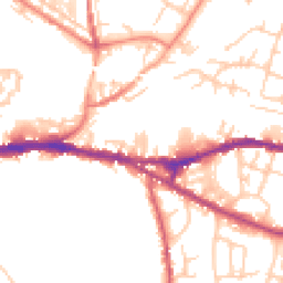Daytime road noise heatmap for CH3 5DL