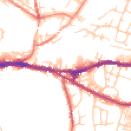 Daytime road noise heatmap for CH3 5DN