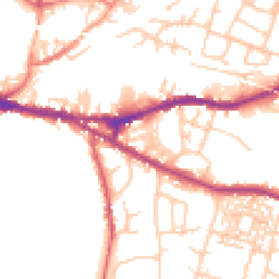 Daytime road noise heatmap for CH3 5DR