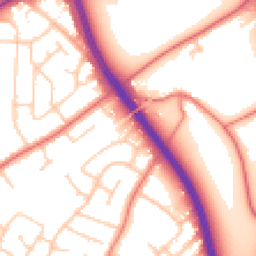 Daytime road noise heatmap for CH3 5HT