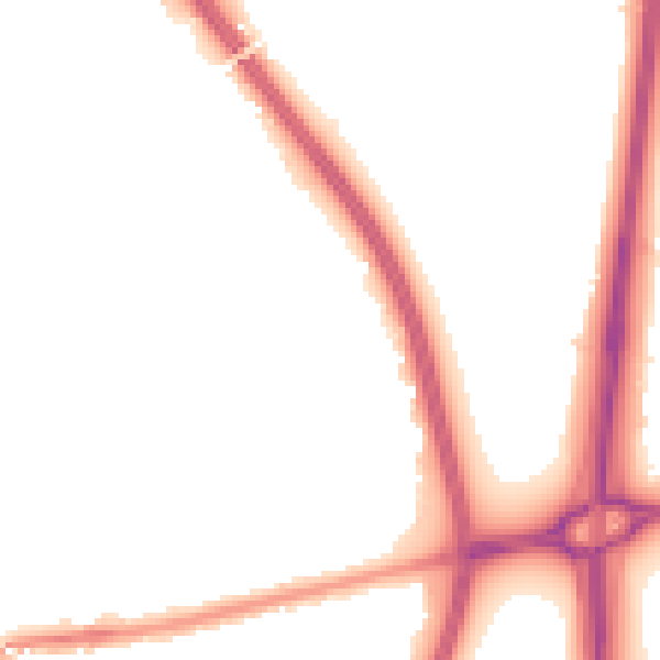 Night-time road noise heatmap for CH3 5LP