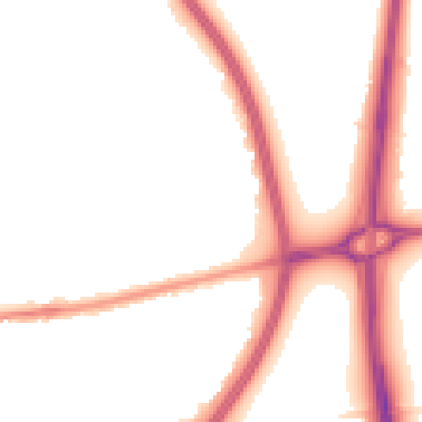 Night-time road noise heatmap for CH3 5LS