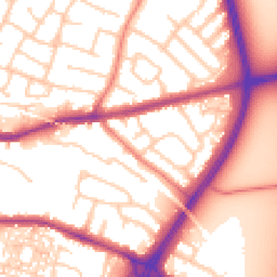 Daytime road noise heatmap for CH3 5NT