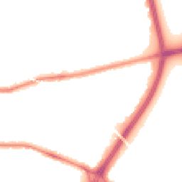 Night-time road noise heatmap for CH3 5NT