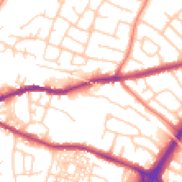 Daytime road noise heatmap for CH3 5PL