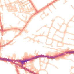 Daytime road noise heatmap for CH3 5PU