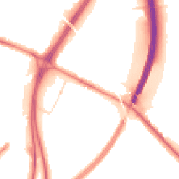 Night-time road noise heatmap for CH3 5QS