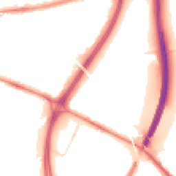 Night-time road noise heatmap for CH3 5QY