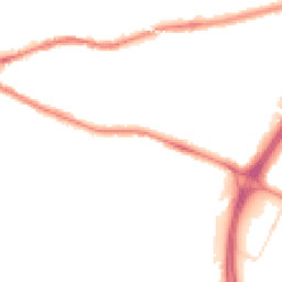 Night-time road noise heatmap for CH3 5RH
