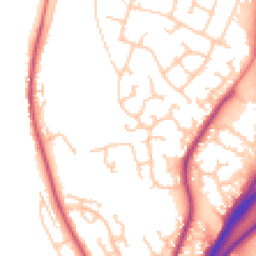 Daytime road noise heatmap for CH3 5SL