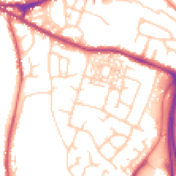 Daytime road noise heatmap for CH3 5SW