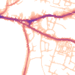 Daytime road noise heatmap for CH3 5US