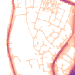 Daytime road noise heatmap for CH3 5XP