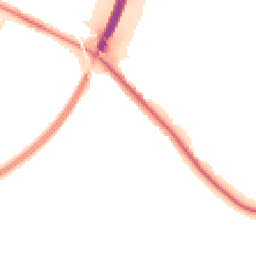 Night-time road noise heatmap for CH3 6AN