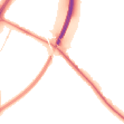 Night-time road noise heatmap for CH3 6AQ