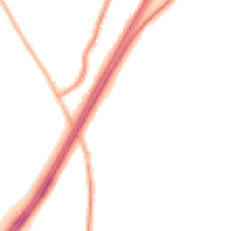 Night-time road noise heatmap for CH3 6BB