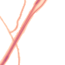 Night-time road noise heatmap for CH3 6BD