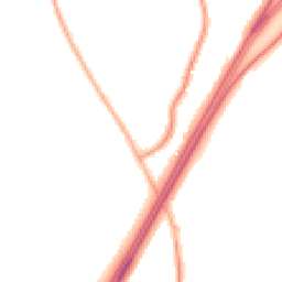 Night-time road noise heatmap for CH3 6BS