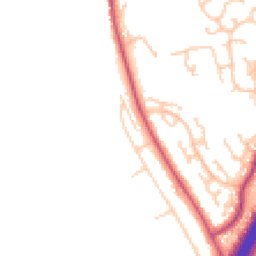 Daytime road noise heatmap for CH3 6BY