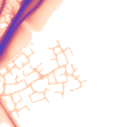 Daytime road noise heatmap for CH3 6DN