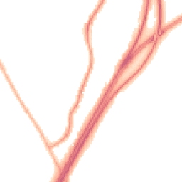 Night-time road noise heatmap for CH3 6DZ