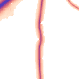 Daytime road noise heatmap for CH3 6EB