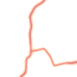Daytime road noise heatmap for CH3 6EW