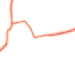 Daytime road noise heatmap for CH3 6EZ