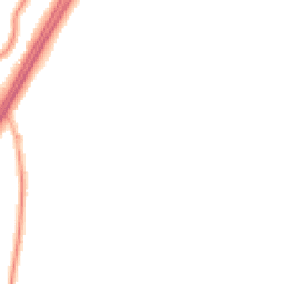 Night-time road noise heatmap for CH3 6FD