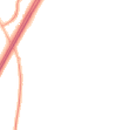 Night-time road noise heatmap for CH3 6FG