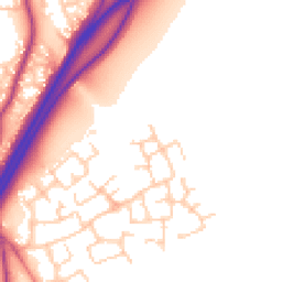 Daytime road noise heatmap for CH3 6FH